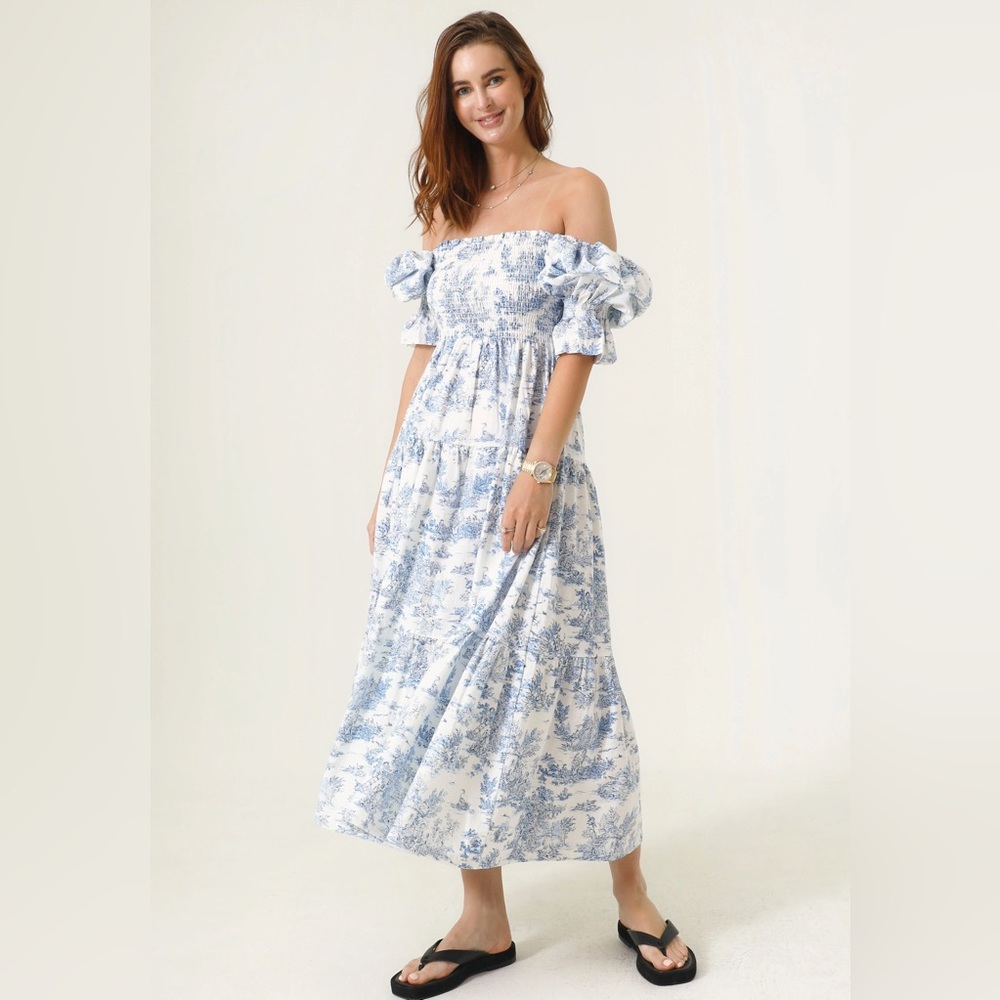 Nothing fits but - linen dress